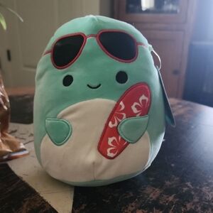 Squishmallows Collection Summer Squad Perry the Surfer Dolphin 7.5-inch NWT